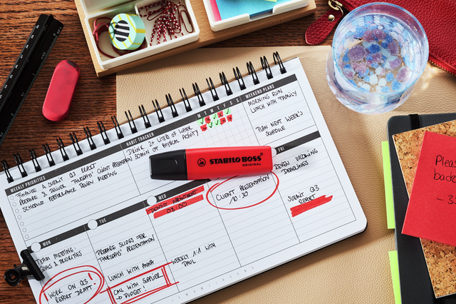 Markeerstift STABILO Boss 70/48 echt rood – foto 4