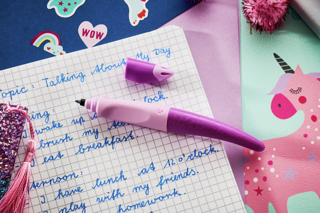 Rollerpen STABILO Easyoriginal linkshandig 3D DreamWorld medium roze – foto 4