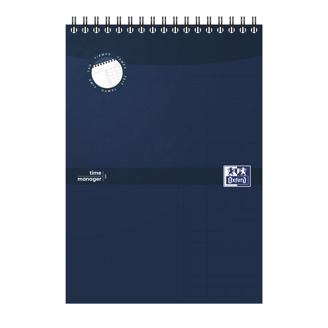Task Manager Oxford dagplanner A5 70 vel blauw