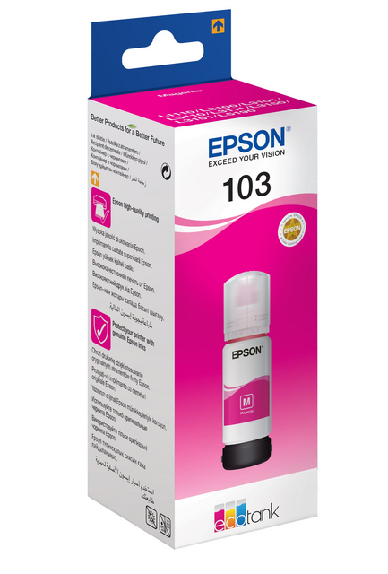 Navulinkt Epson 103 T00S34A rood – foto 2
