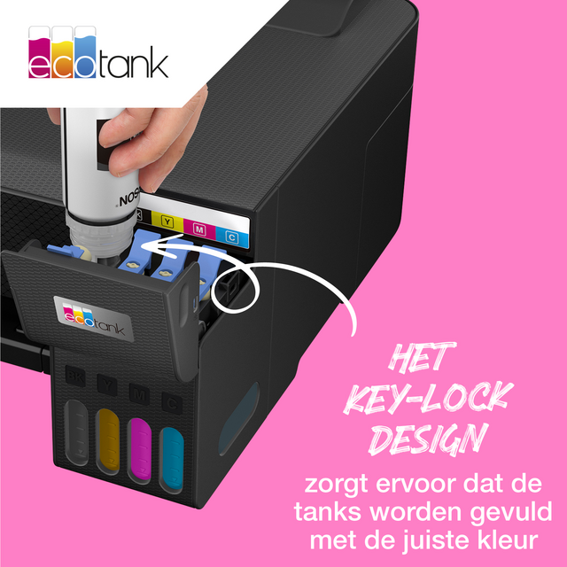 Navulinkt Epson 103 T00S34A rood – foto 6