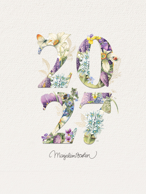 Weekkalender 2027 Marjolein Bastin 165x230mm internationaal