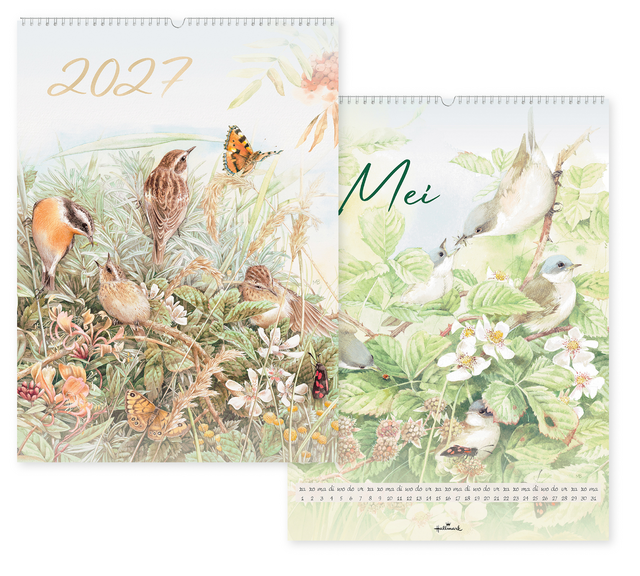 Maandkalender 2027 Marjolein Bastin 400x550mm nederlands – foto 2