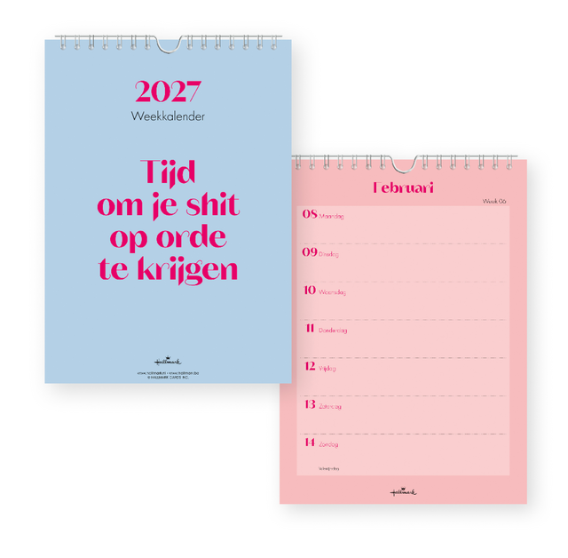 Weekkalender 2027 &C 165x230mm nederlands – foto 2