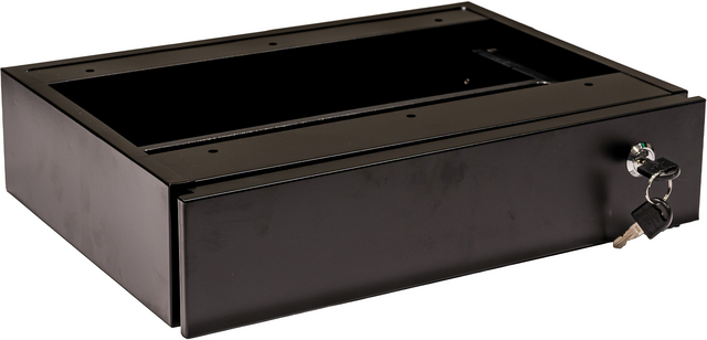 Persoonlijke lade Euroseats 295x390x90mm zwart