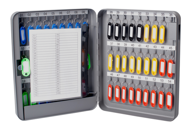 Sleutelkast Pavo basic met cijferslot 54 haken 300x240x60mm