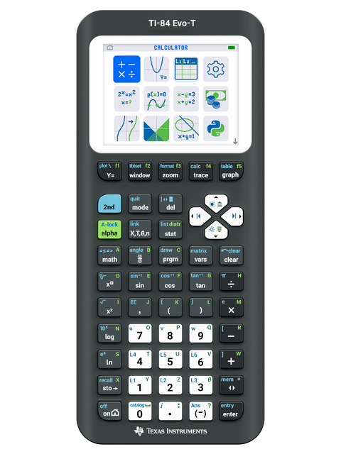Rekenmachine TI-84 Evo-T zwart