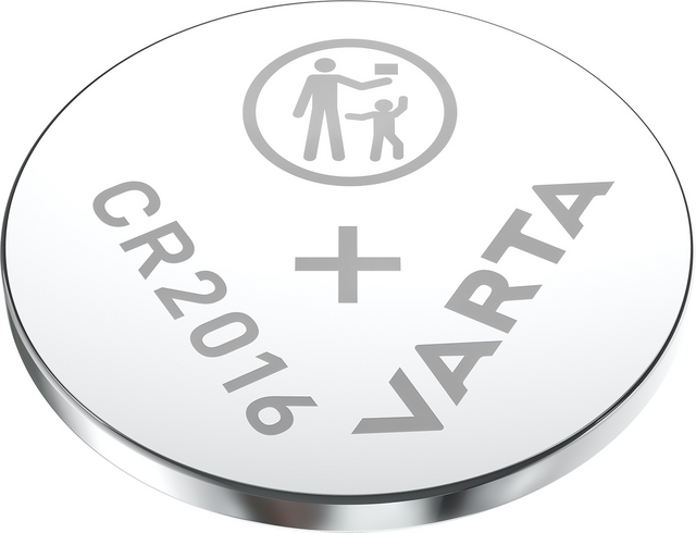 Batterij VARTA knoopcel 2x CR2016 lithium – foto 3