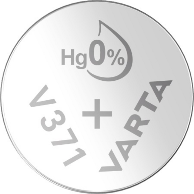 Batterij VARTA knoopcel 1x V371/SR69 zilver – foto 2