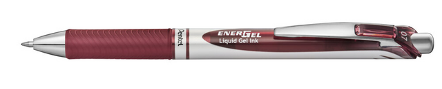 Gelschrijver Pentel BL77 Energel medium bordeaux