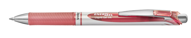 Gelschrijver Pentel BL77 Energel medium koraalroze