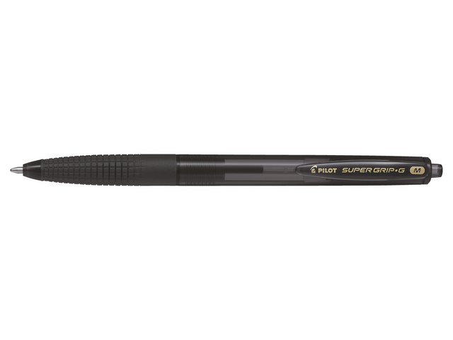 Balpen PILOT Super Grip G medium zwart