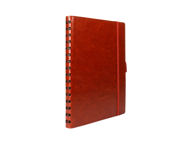 Notitieboek Multo Hannibal A5 cognac kunstleder – foto 5