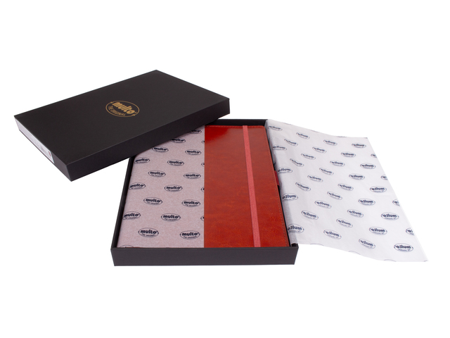 Notitieboek Multo Hannibal A5 cognac kunstleder – foto 7