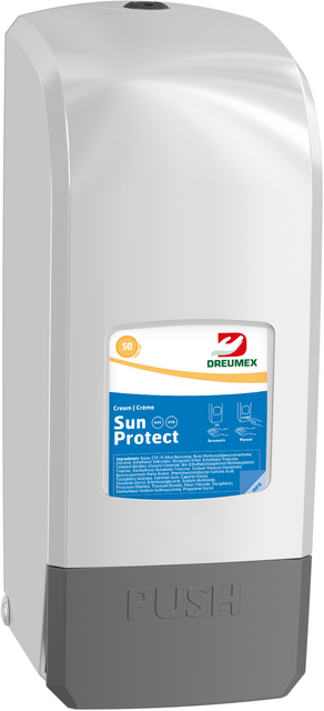 Zonnebrandcrèmedispenser Dreumex Sun Protect startpakket wit – foto 2