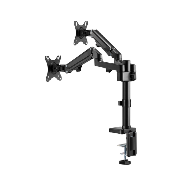 Monitorarm Neomounts DS70-750BL2 zwart 2 scherm – foto 7