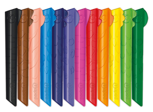 Kleurpotlood Maped Color'Peps Infinity set à 12 kleuren – foto 2