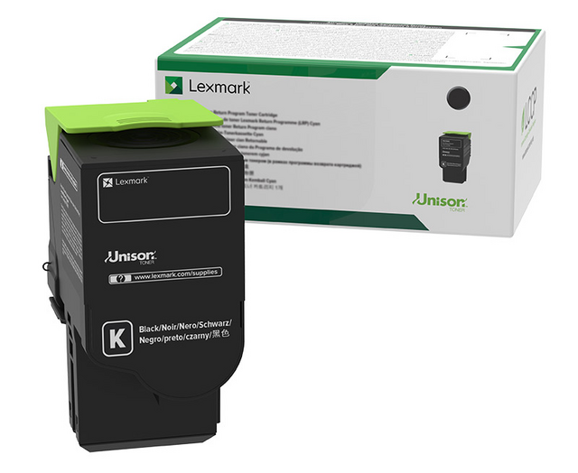 Tonercartridge Lexmark C2320K0 zwart