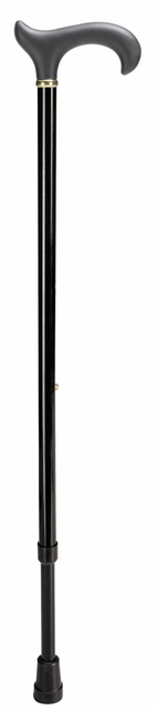 Wandelstok Able2 soft derby handvat zwart