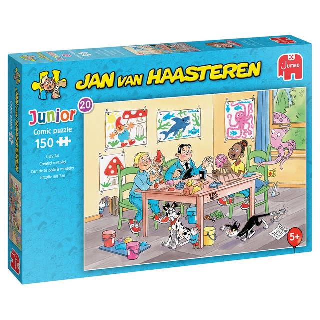 Puzzel JvH Junior Creatief Met Klei 150 st