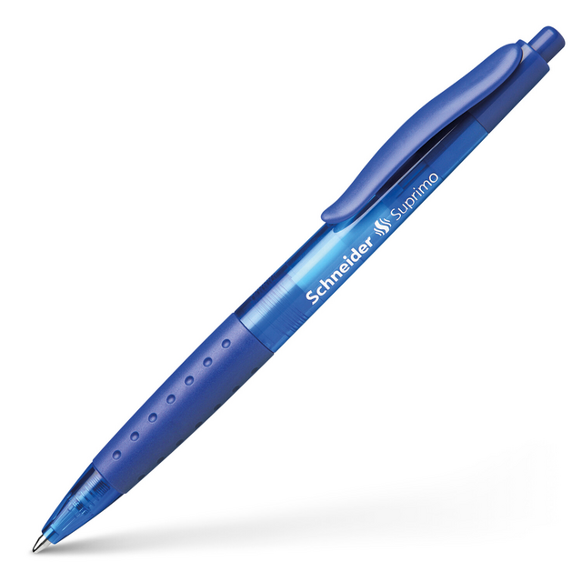 Balpen Schneider Suprimo medium blauw – foto 3
