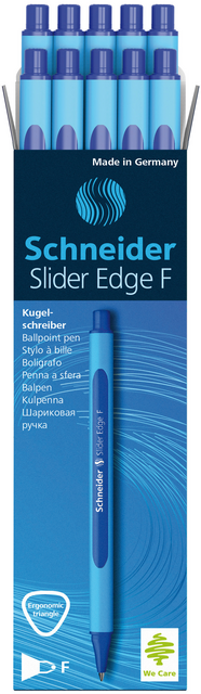 Balpen Schneider Slider Edge fijn blauw – foto 5