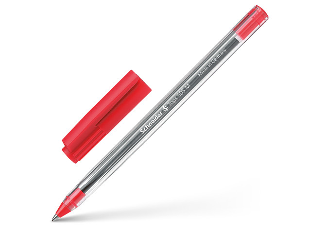 Balpen Schneider Tops 505 medium rood – foto 4