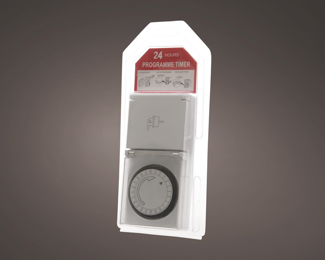 Timer Lumineo pvc indoor en outdoor 24-uur – foto 2