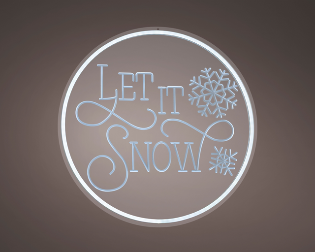Ledbord Lumineo indoor USB Neon LED Led it snow – foto 3