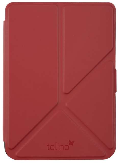 E-reader beschermhoes Tolino Shine Origami rood