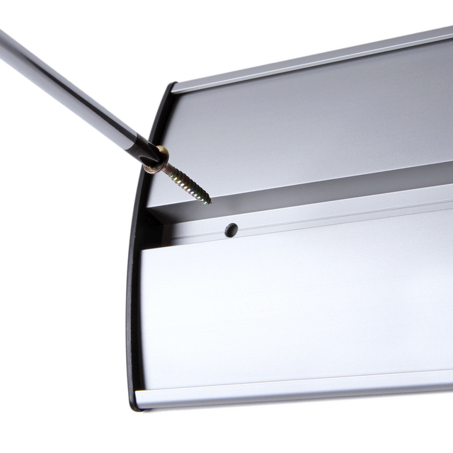 Informatiebord Office Curved A4 zilver – foto 4