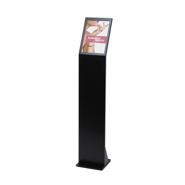 Menustandaard Office magnetisch acryl vak A4 zwart – foto 5