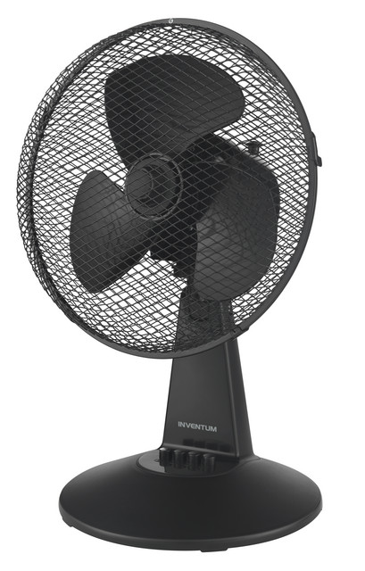 Tafelventilator Inventum Ø 30 cm zwart