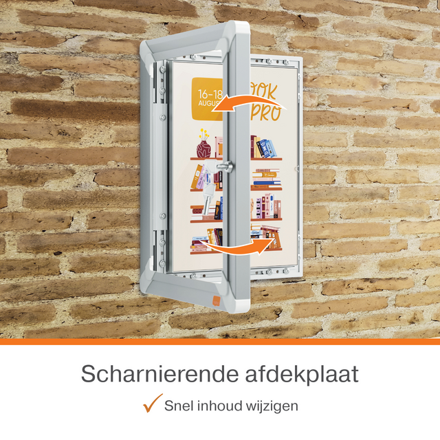 Kliklijst Nobo Premium Plus afsluitbaar A4 – foto 4