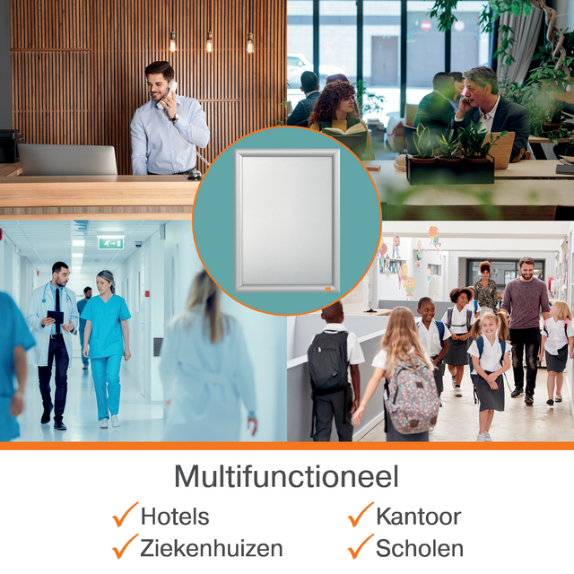 Kliklijst Nobo Impression Pro brandwerend A3 – foto 5