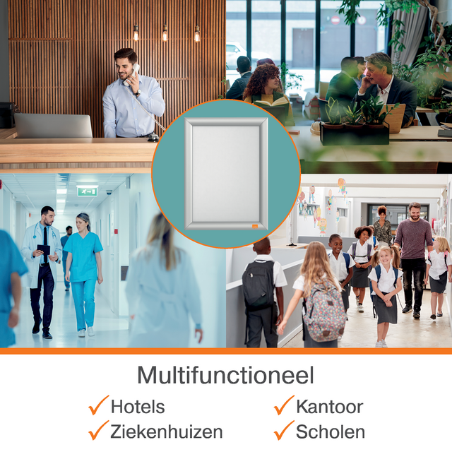 Kliklijst Nobo Impression Pro brandwerend A4 – foto 5