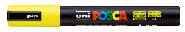Paintmarker Uni POSCA PC5M medium druivengroen – foto 2