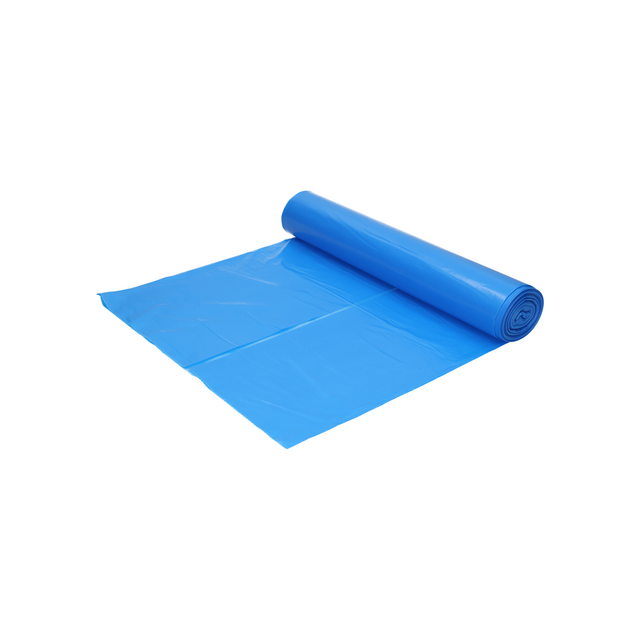 Afvalzak Hynex 70x110cm LDPE recycled T60 120L blauw rol à 20 stuks – foto 5