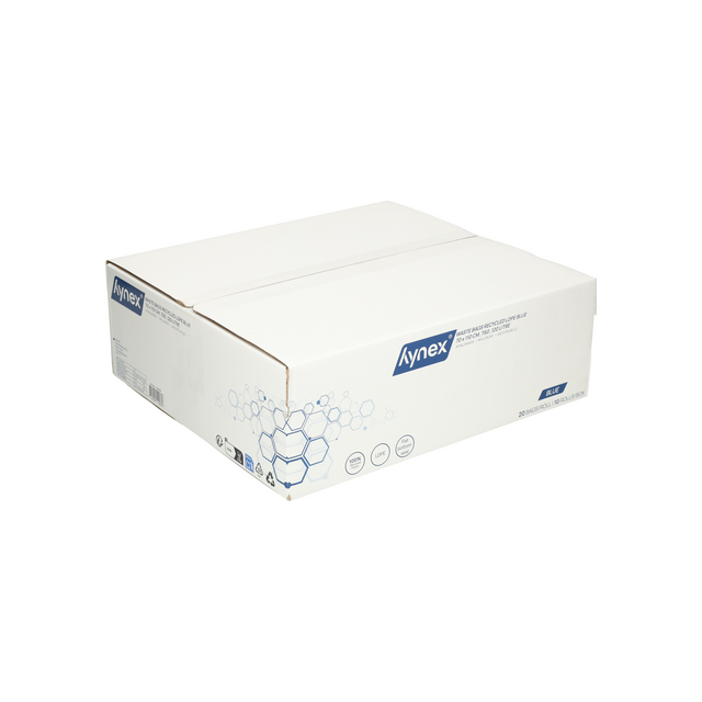 Afvalzak Hynex 70x110cm LDPE recycled T60 120L blauw rol à 20 stuks – foto 7