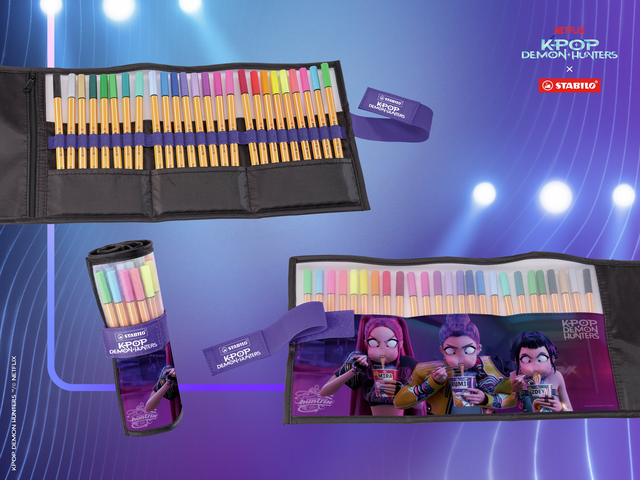Fineliner STABILO point 88 rollerset charm K-Pop assorti 25 stuks – foto 3