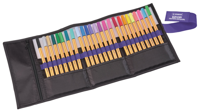 Fineliner STABILO point 88 rollerset charm K-Pop assorti 25 stuks – foto 4
