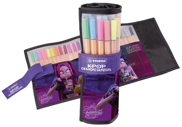 Fineliner STABILO point 88 rollerset charm K-Pop assorti 25 stuks – foto 5