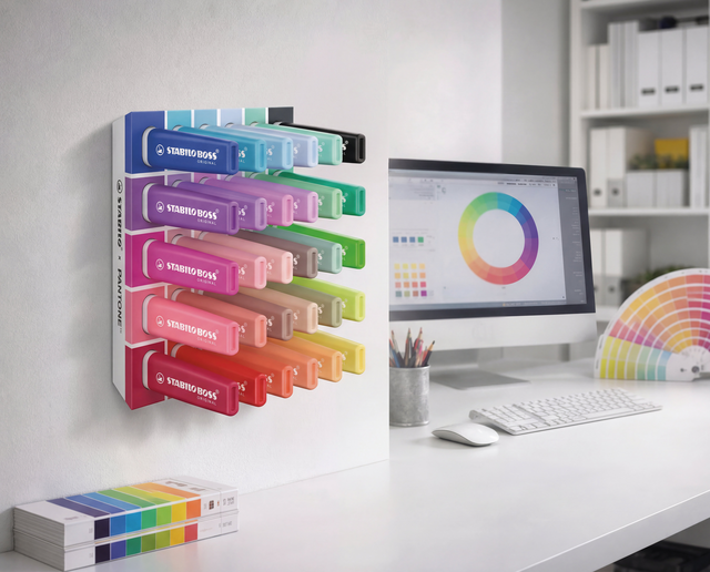 Markeerstift STABILO BOSS  -  Pantone assorti 30 stuks – foto 4