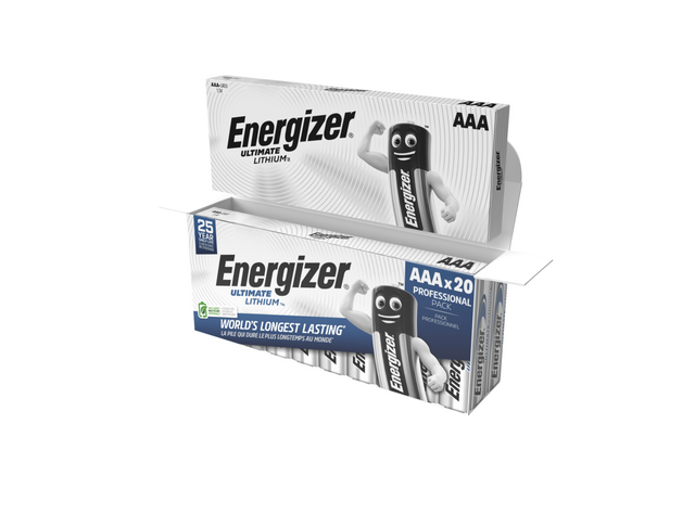 Batterij Energizer Ultimate Lithium 20x AAA – foto 3