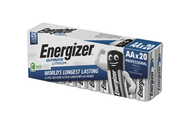 Batterij Energizer Ultimate Lithium 20x AA – foto 5