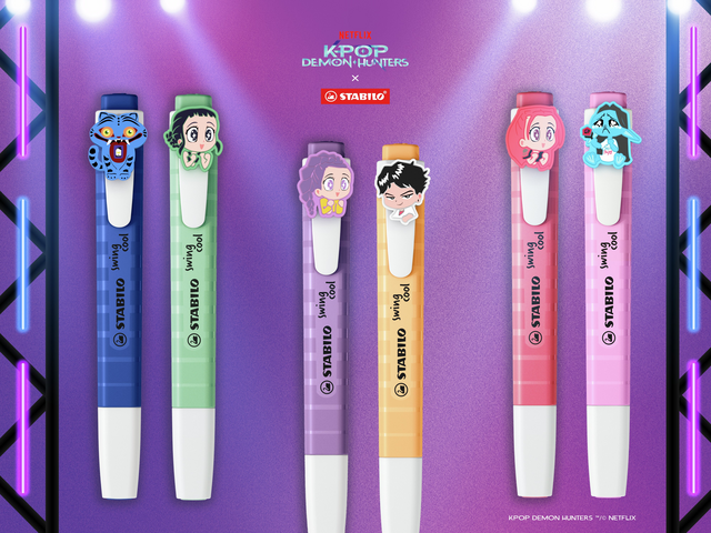 Markeerstift STABILO Swing cool K-Pop Demon Hunters BL V1 3st – foto 4