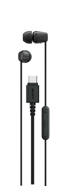 Oordopjes Sony EX15C bedraad USB-C in ear zwart