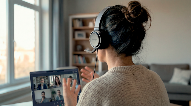 Headset Kensington H950 EQ USB-C en USB-A on-ear – foto 9