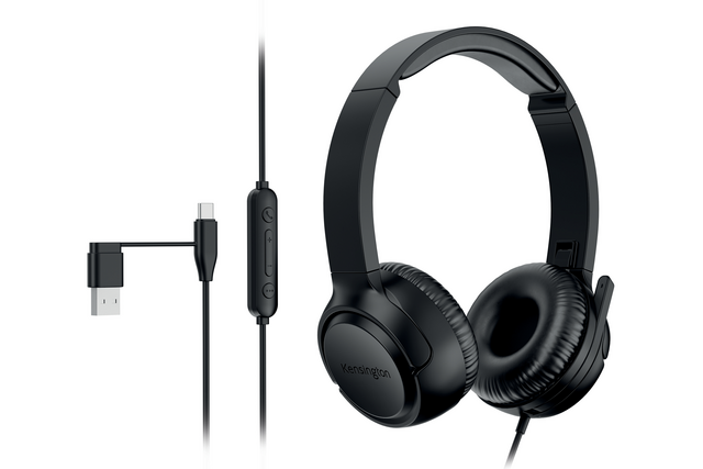 Headset Kensington H950 EQ USB-C en USB-A on-ear – foto 7