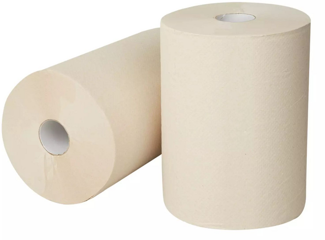 Handdoekrol E-Tissue Q14 Matic XL klein 2-laags 130m naturel 127315 – foto 2